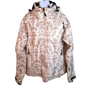 Roxy Heavy Weather Gore-Tex Blondie Boho Insulated Winter Jacket Women’s Medium